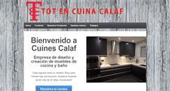 Desktop Screenshot of cuinescalaf.com